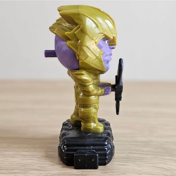 McDonald's Avengers Armor Thanos Collectible Figure Spinning Sword Marvel Comics - Picture 3 of 4
